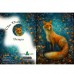DUTCH LADY DESIGNS GREETING CARD Holy Forest Fox